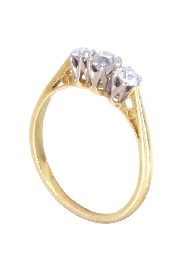 BAGUE JARRETIÈRE DIAMANTS — vue 4