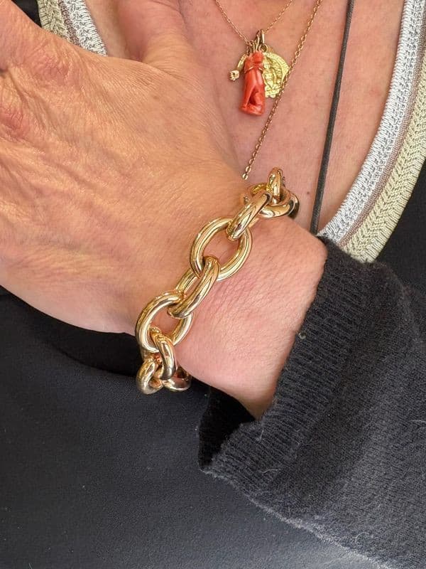BRACELET MAILLE RONDE — vue 2