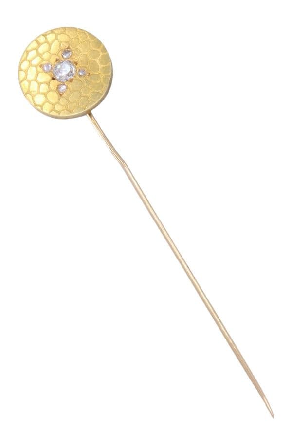 ÉPINGLE NAPOLÉON III DIAMANTS — vue 1