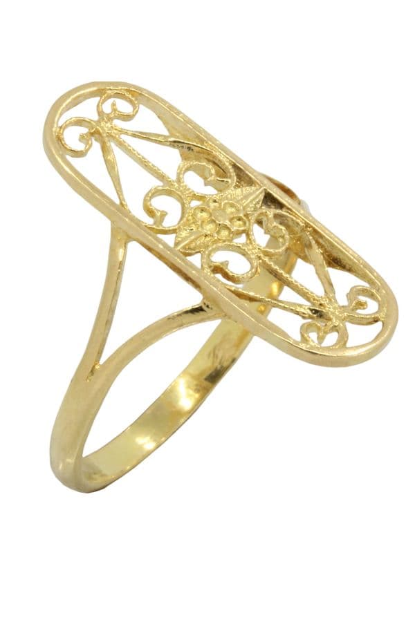BAGUE FILIGRANE — vue 3