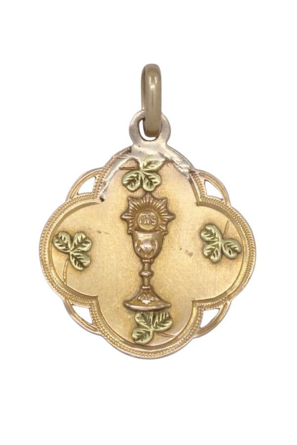MÉDAILLE ANCIENNE CALICE