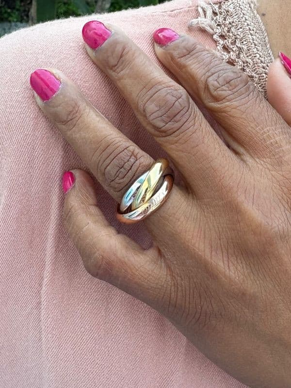BAGUE CARTIER TRINITY GM — vue 2