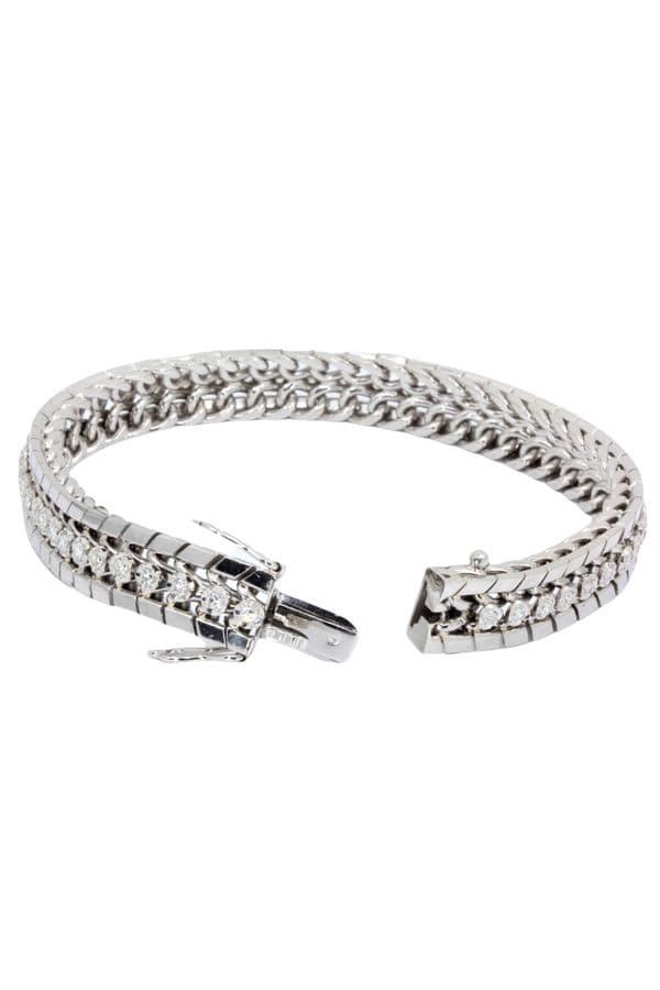 BRACELET LIGNE DE DIAMANTS — vue 2