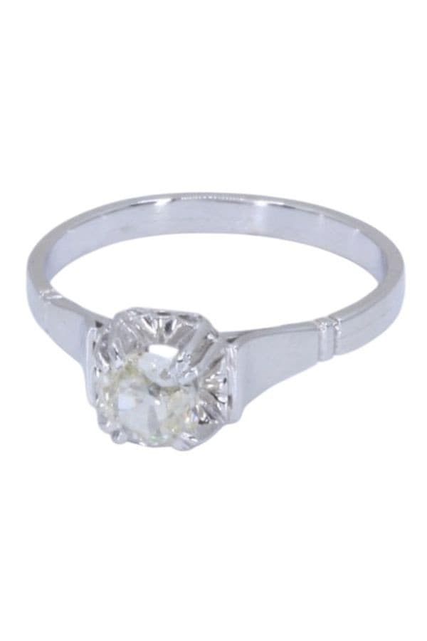 SOLITAIRE ART-DÉCO 0.35 CARAT — vue 6