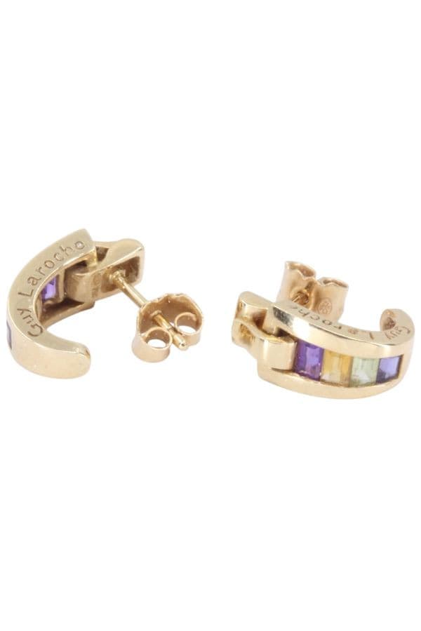 BOUCLES D'OREILLES GUY LAROCHE — vue 3