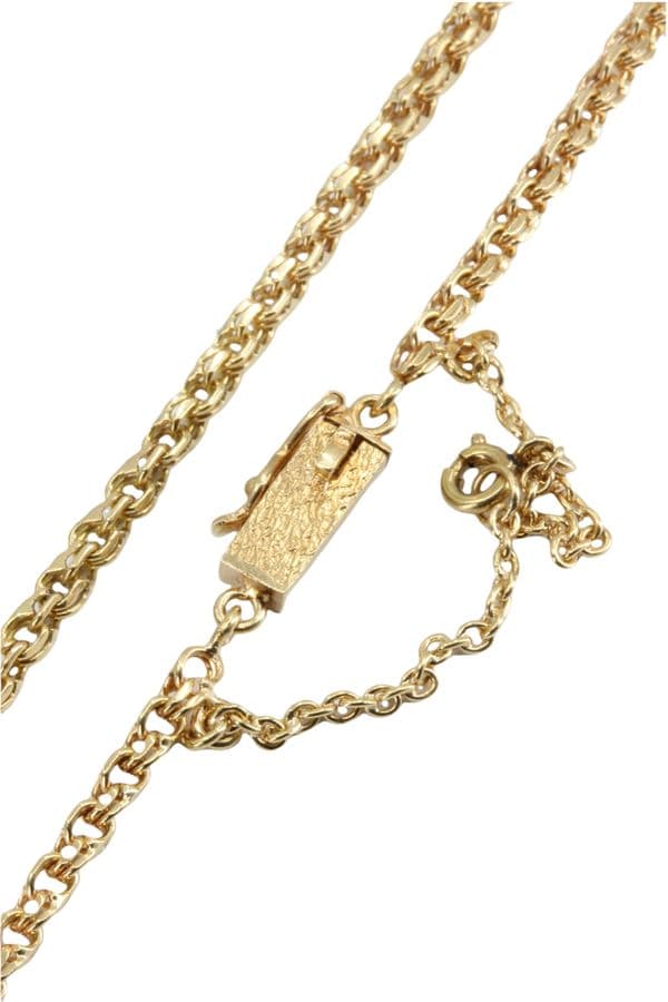 CHAINE ANCIENNE MAILLE FANTAISIE — vue 2