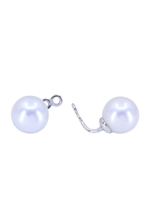 DESSOUS D'OREILLE PERLES ET OR — vue 2