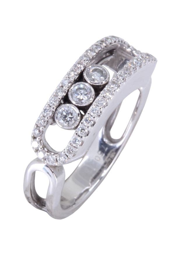 BAGUE MESSIKA MOVE PAVÉE — vue 3