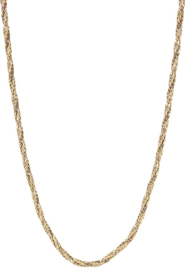 CHAINE MAILLE PALMIER TORSADÉE — vue 1