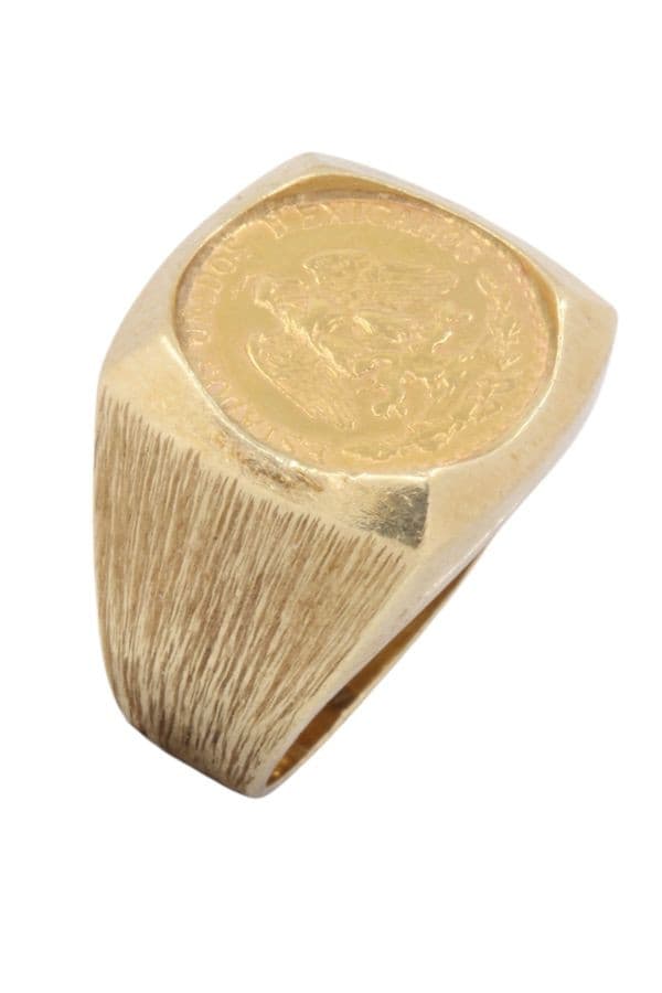 BAGUE 2 PESOS MEXICAIN — vue 3
