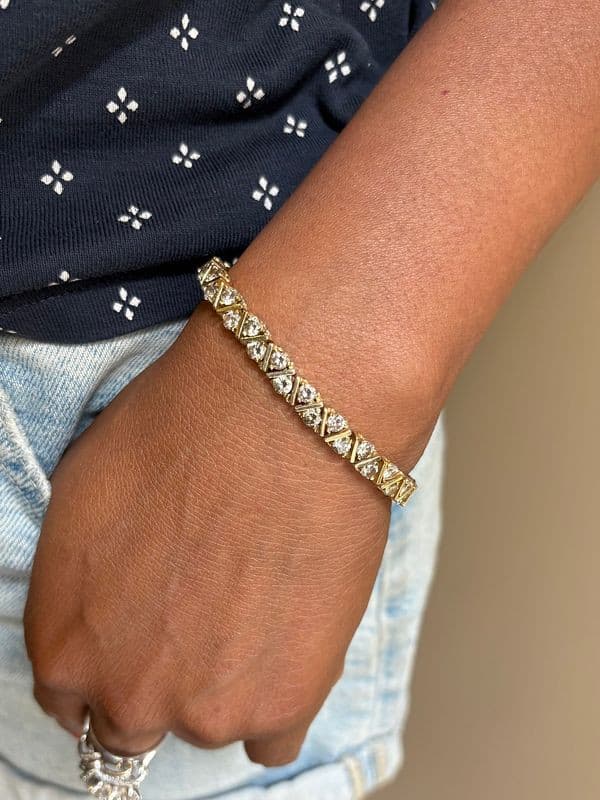 BRACELET DIAMANTS — vue 2