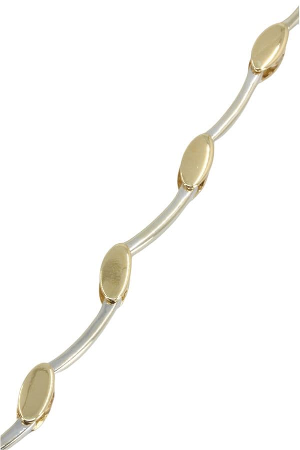 BRACELET ARTICULÉ CITRINES — vue 2