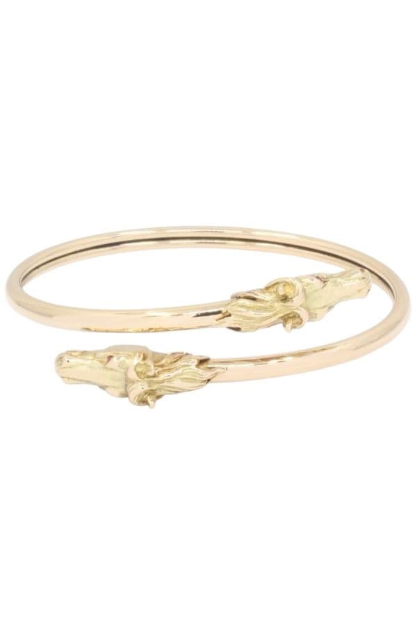 BRACELET JONC CHEVAUX