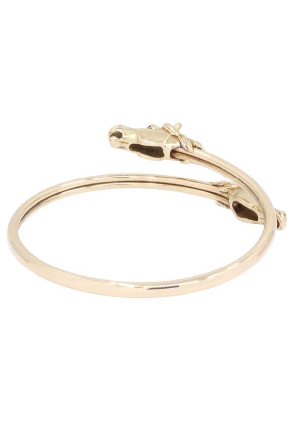 BRACELET JONC CHEVAUX — vue 3
