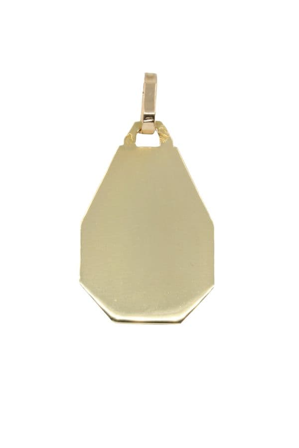 MÉDAILLE VIERGE ART-DÉCO — vue 2