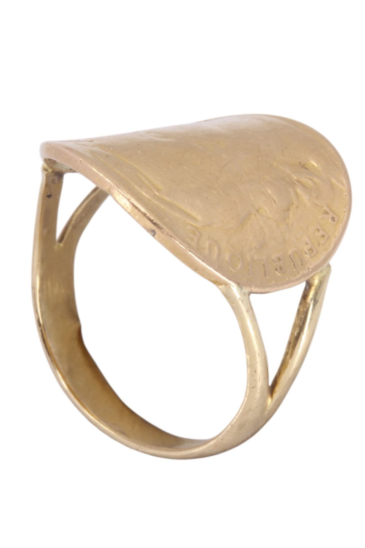 BAGUE PIÈCE 20 FRANCS — vue 4