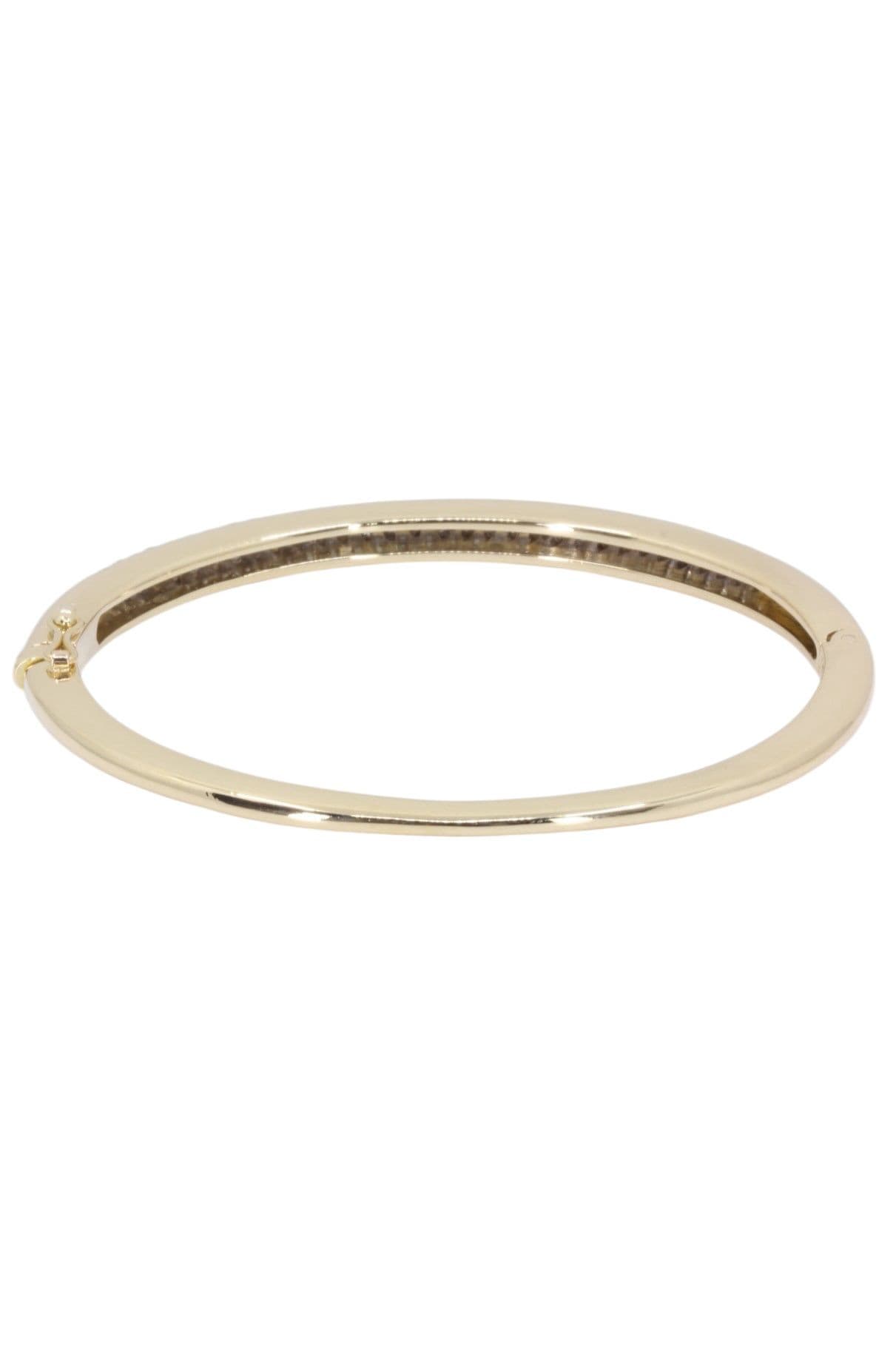BRACELET JONC OUVRANT DIAMANTS — vue 3