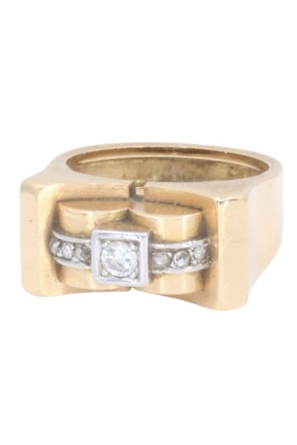 BAGUE TANK DIAMANTS — vue 6