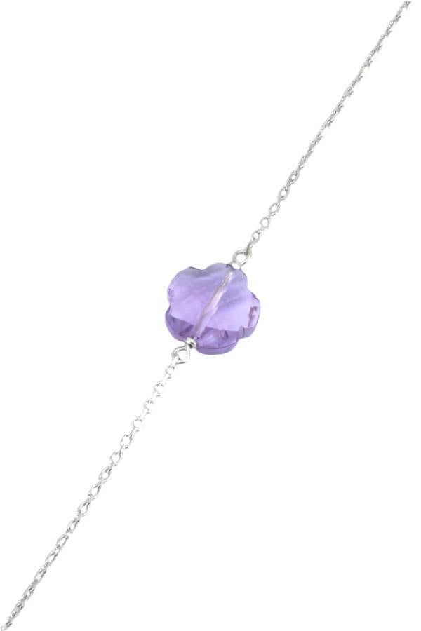 BRACELET AMÉTHYSTE MODERNE — vue 2