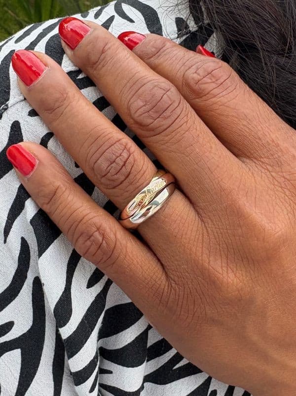 BAGUE CARTIER TRINITY — vue 2
