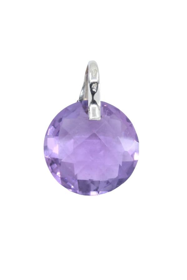 PENDENTIF AMÉTHYSTE MODERNE — vue 2