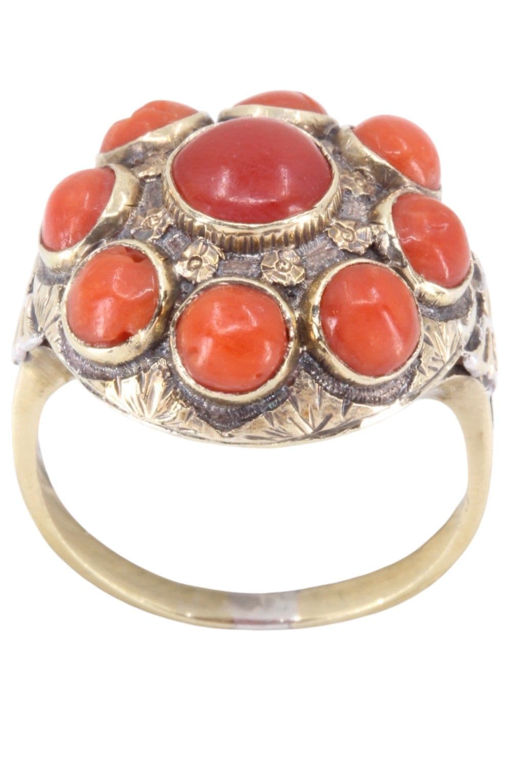 BAGUE CORAIL STYLE ÉTRUSQUE — vue 1