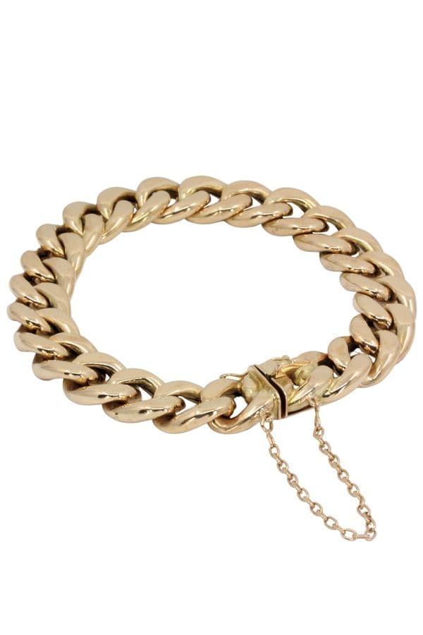 BRACELET MAILLE GOURMETTE — vue 1