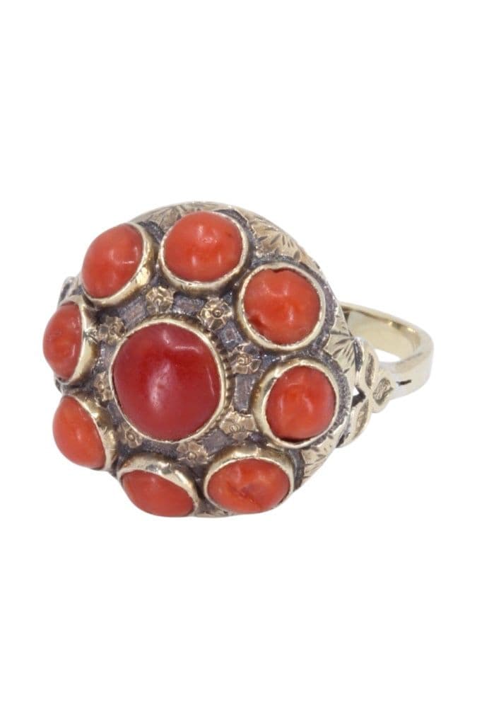BAGUE CORAIL STYLE ÉTRUSQUE — vue 6