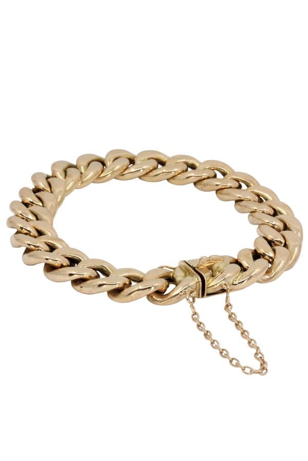 BRACELET MAILLE GOURMETTE — vue 3