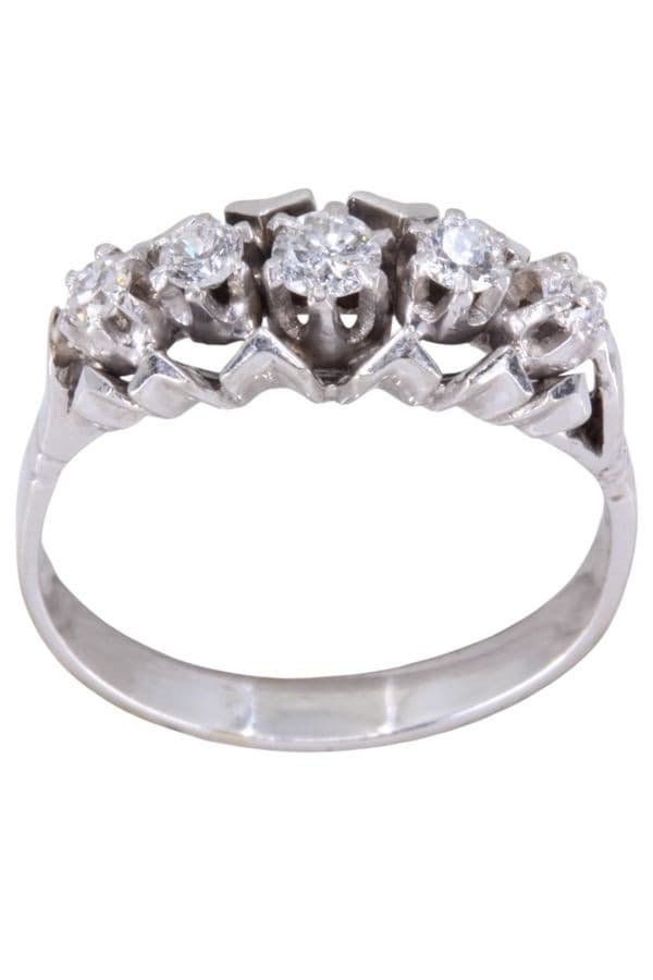 BAGUE JARRETIÈRE DIAMANTS — vue 1