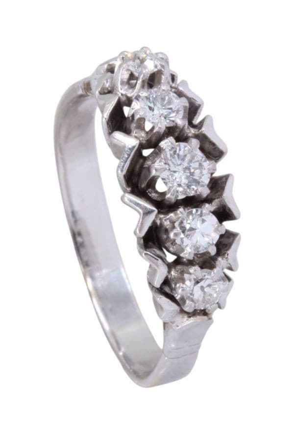 BAGUE JARRETIÈRE DIAMANTS — vue 5