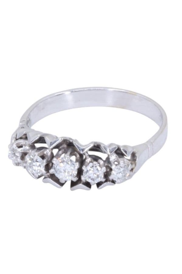 BAGUE JARRETIÈRE DIAMANTS — vue 6