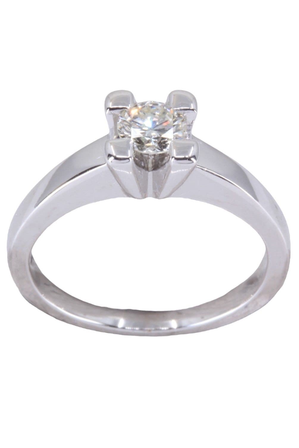 SOLITAIRE MODERNE DIAMANT 0.40 CARAT