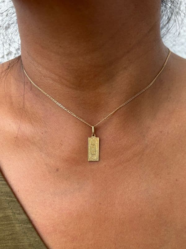 PENDENTIF BILLET 1 DOLLAR — vue 2