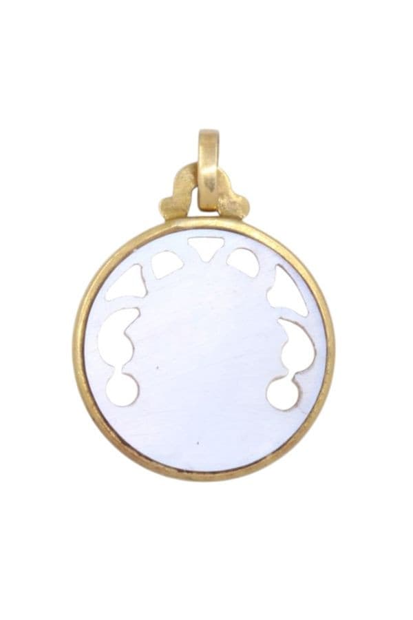 MEDAILLE ANCIENNE VIERGE — vue 3