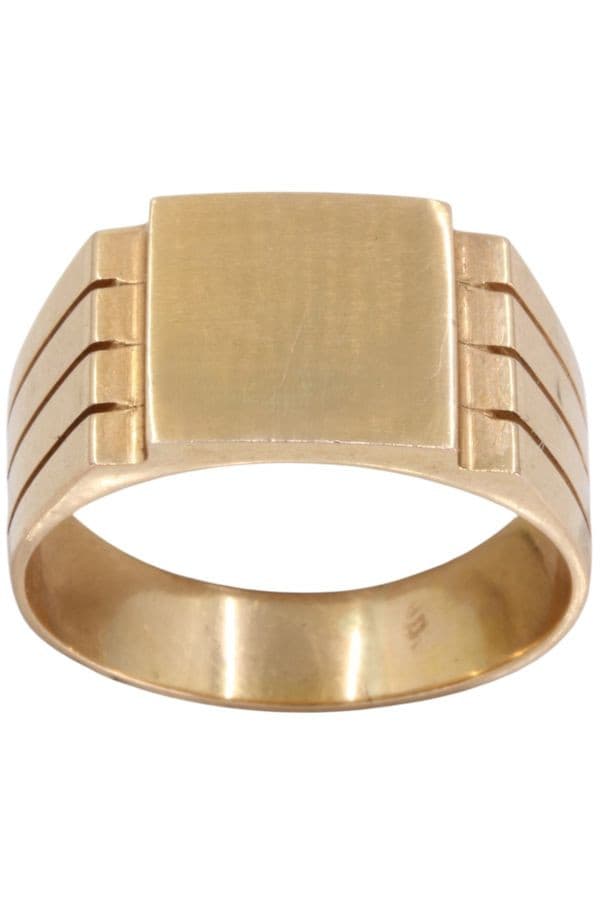 BAGUE CHEVALIÈRE MODERNE — vue 1
