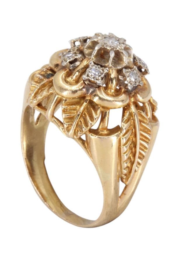 BAGUE DIAMANTS 50' — vue 5