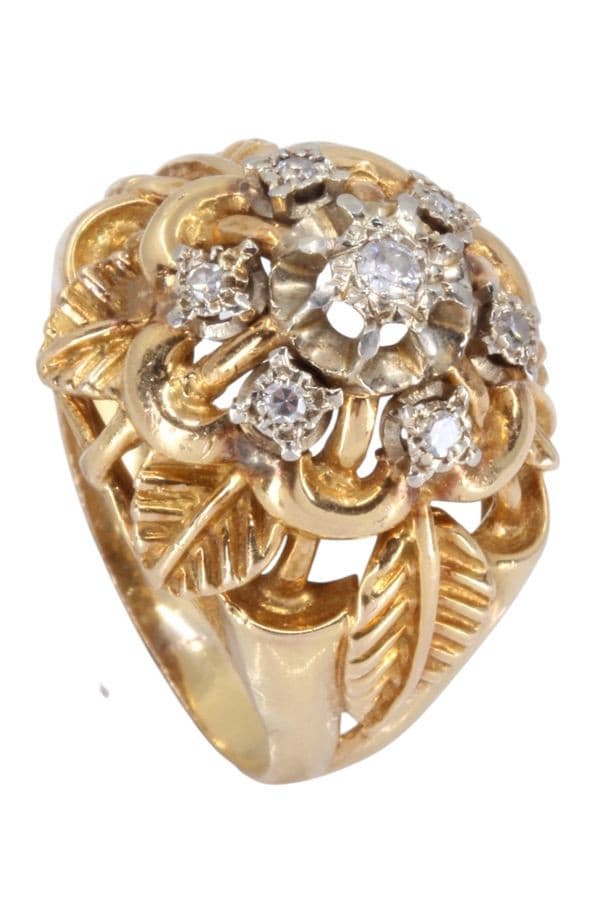 BAGUE DIAMANTS 50' — vue 6