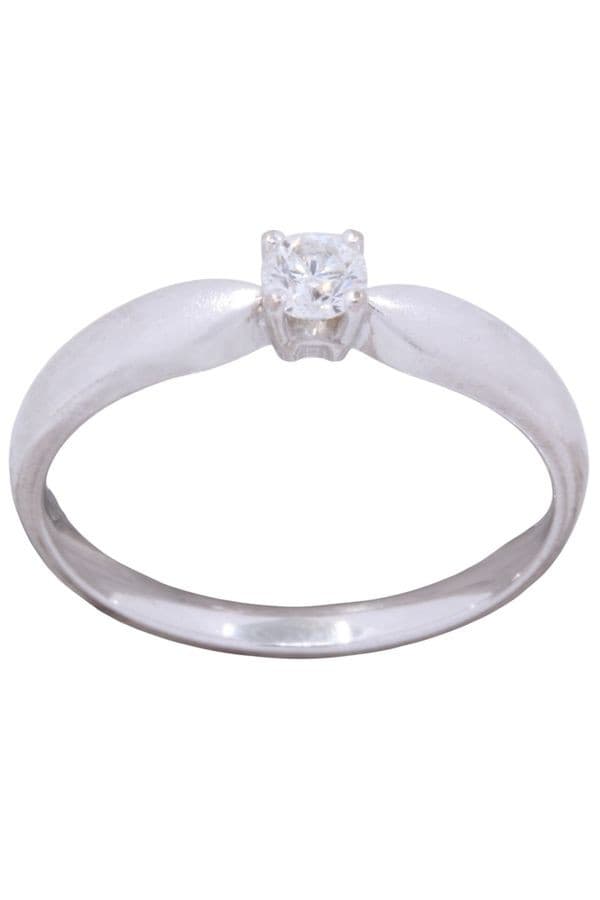 SOLITAIRE DIAMANT 0.14CT — vue 1