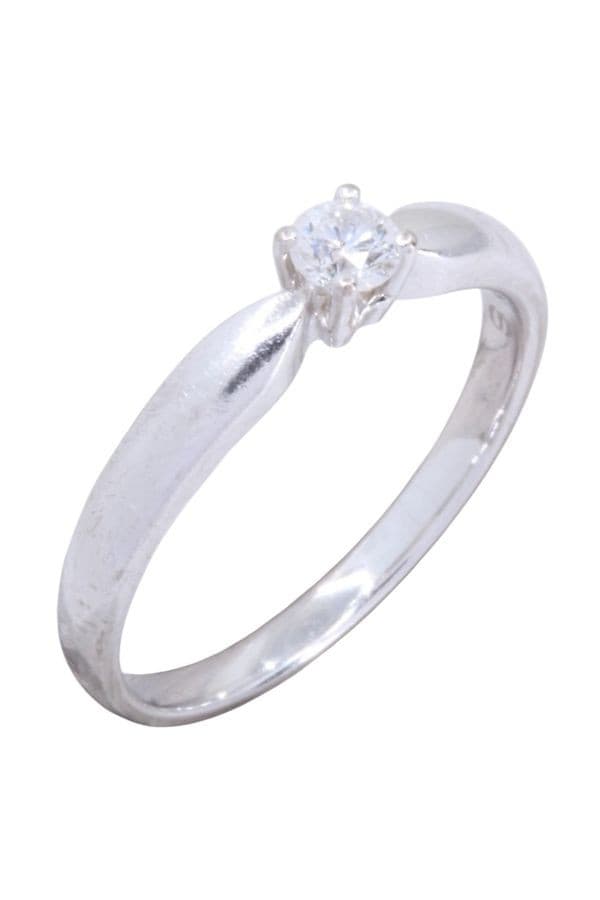 SOLITAIRE DIAMANT 0.14CT — vue 3