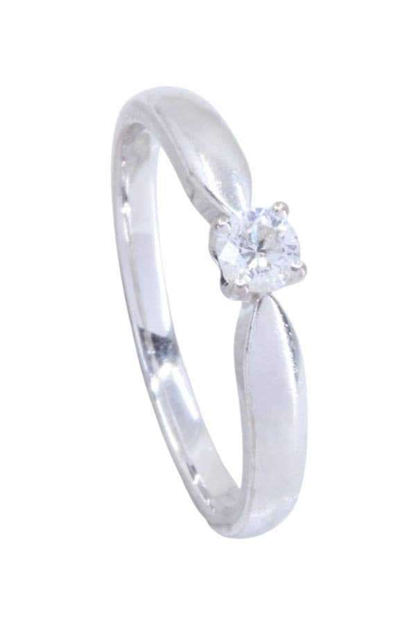SOLITAIRE DIAMANT 0.14CT — vue 5
