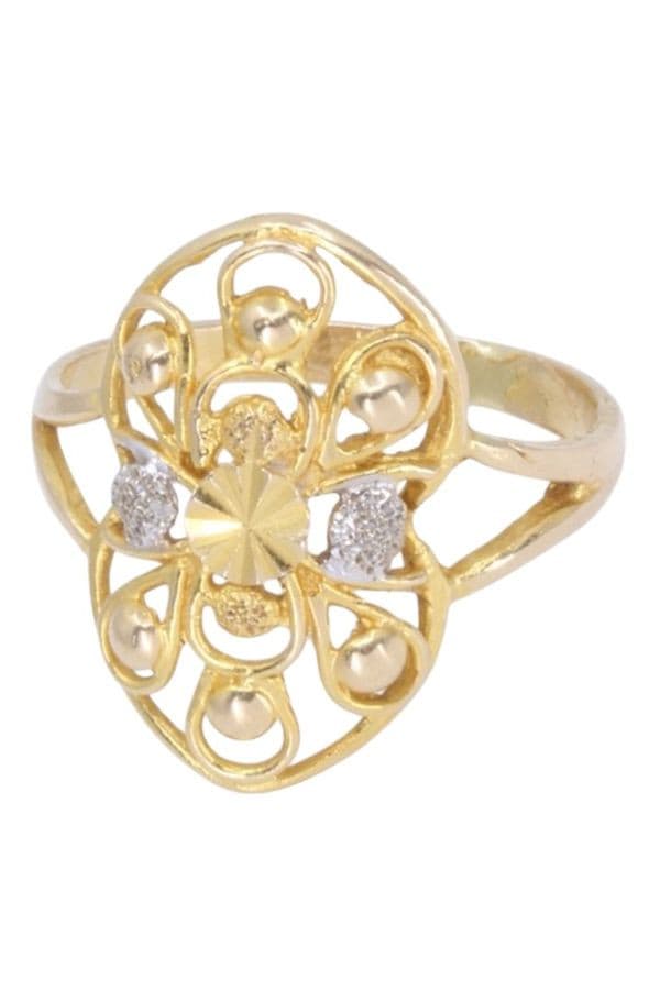 BAGUE MODERNE AJOURÉE — vue 6