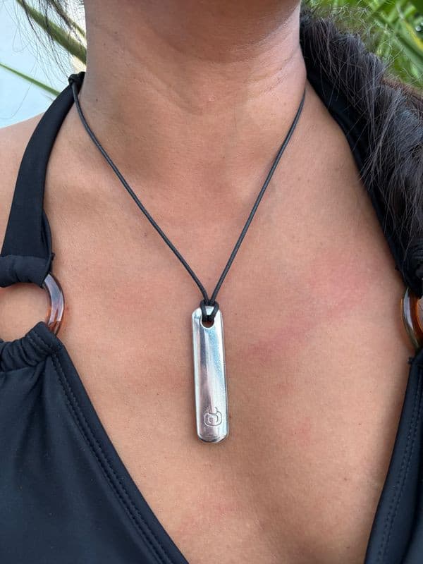 COLLIER SUR CORDON DINH VAN — vue 2