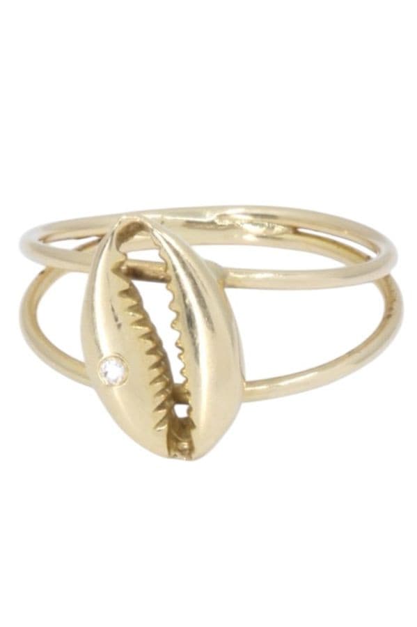 BAGUE CAURIS DIAMANT — vue 6