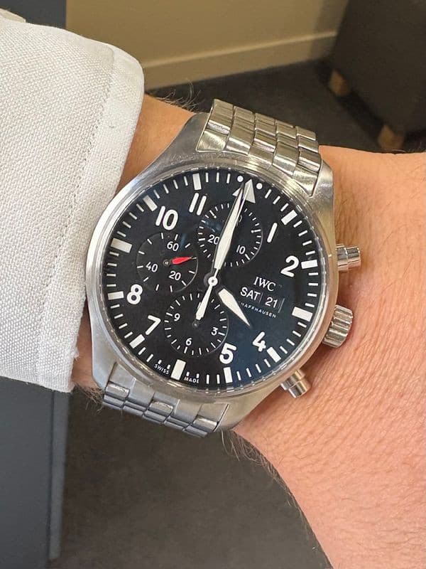 IWC PILOT CHRONOGRAPH — vue 2