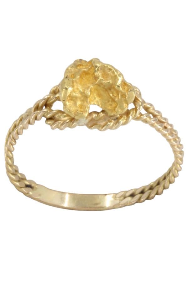 BAGUE PÉPITE NATURELLE — vue 1