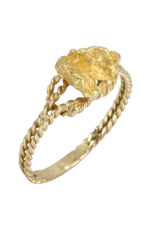 BAGUE PÉPITE NATURELLE — vue 3