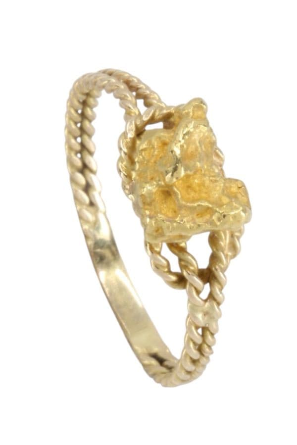 BAGUE PÉPITE NATURELLE — vue 5