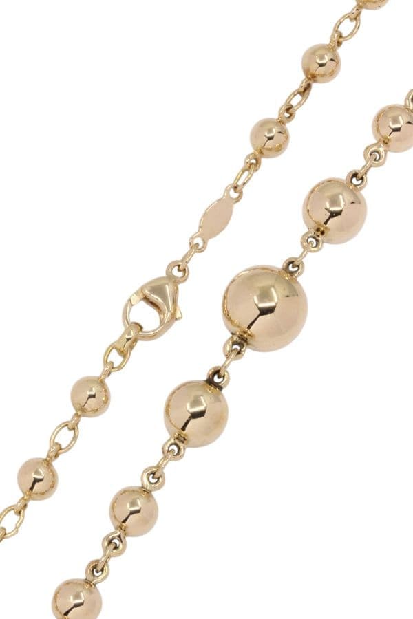 COLLIER BOULES EN CHUTE — vue 3