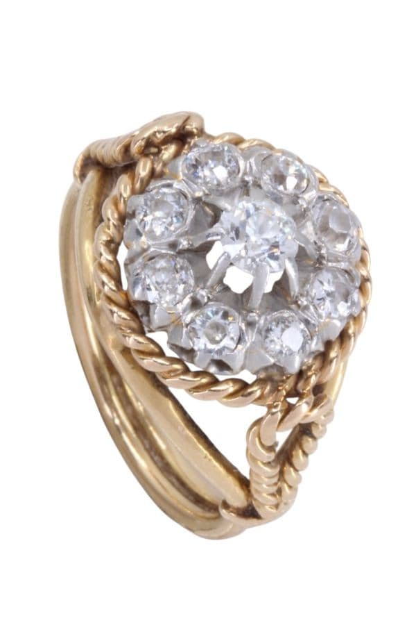 MARGUERITE DIAMANTS ANNÉES 50 — vue 5
